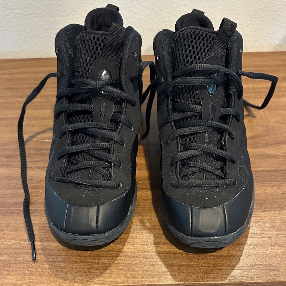 Black High-Top Sneakers